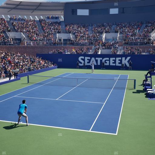 Grandstand at the Billie Jean King Tennis Center - Section 11 Seat View