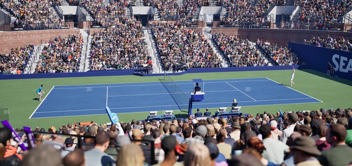 Grandstand at the Billie Jean King Tennis Center - Section 110 Seat View