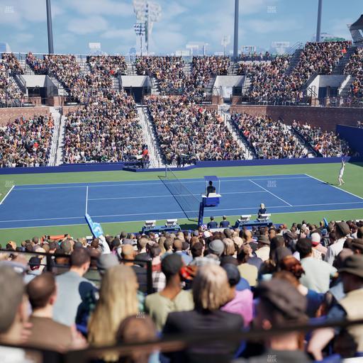 Grandstand at the Billie Jean King Tennis Center - Section 110 Seat View
