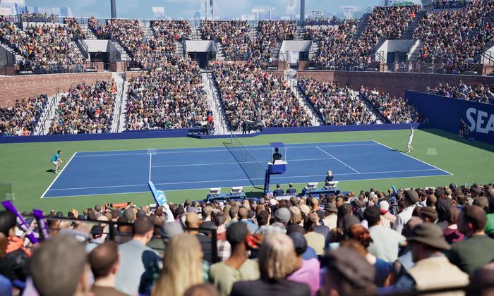 Grandstand at the Billie Jean King Tennis Center - Section 110 Seat View