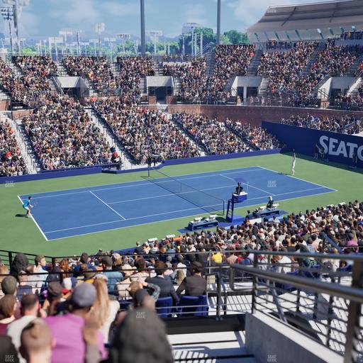 Grandstand at the Billie Jean King Tennis Center - Section 111 Seat View