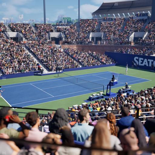 Grandstand at the Billie Jean King Tennis Center - Section 112 Seat View