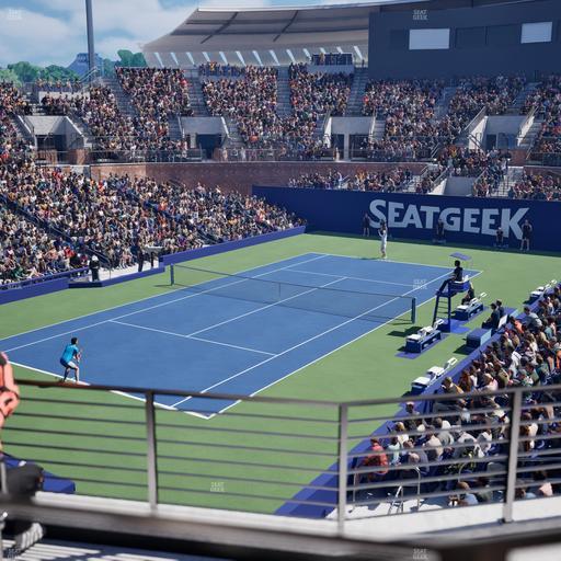 Grandstand at the Billie Jean King Tennis Center - Section 113 Seat View