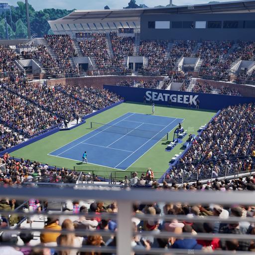 Grandstand at the Billie Jean King Tennis Center - Section 114 A Seat View