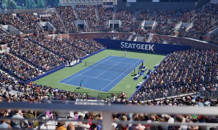 Grandstand at the Billie Jean King Tennis Center - Section 114 A Seat View