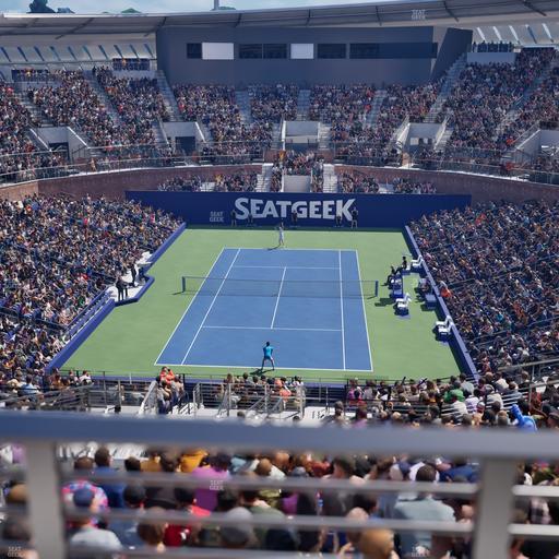 Grandstand at the Billie Jean King Tennis Center - Section 116 A Seat View