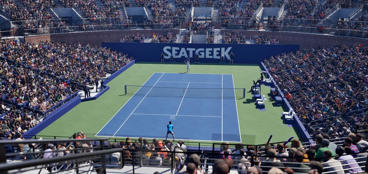 Grandstand at the Billie Jean King Tennis Center - Section 116 Seat View