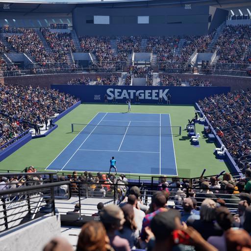 Grandstand at the Billie Jean King Tennis Center - Section 116 Seat View