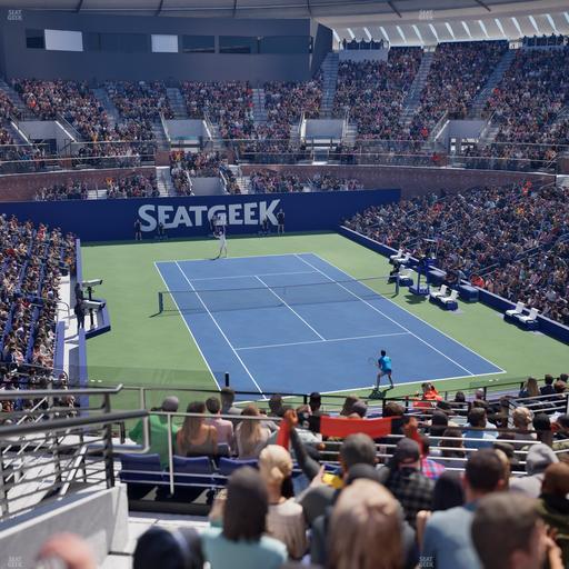 Grandstand at the Billie Jean King Tennis Center - Section 118 Seat View