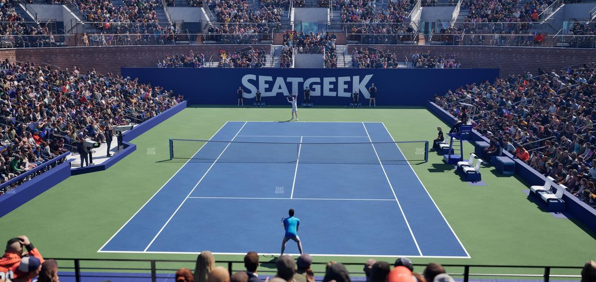 Grandstand at the Billie Jean King Tennis Center - Section 12 A Seat View