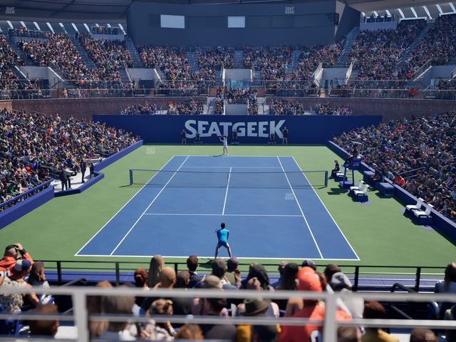 Grandstand at the Billie Jean King Tennis Center - Section 12 A Seat View Grandstand at the Billie Jean King Tennis Center - Section 12 A Seat View