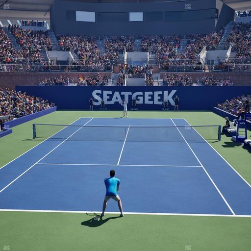 Grandstand at the Billie Jean King Tennis Center - Section 12 Seat View