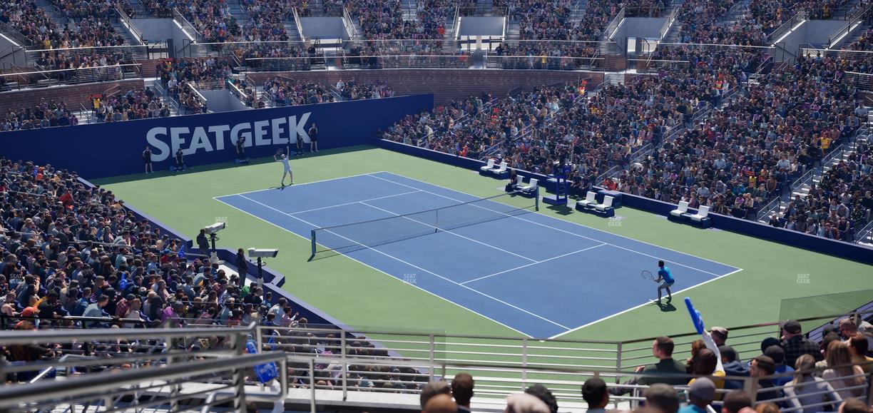 Grandstand at the Billie Jean King Tennis Center - Section 120 Seat View