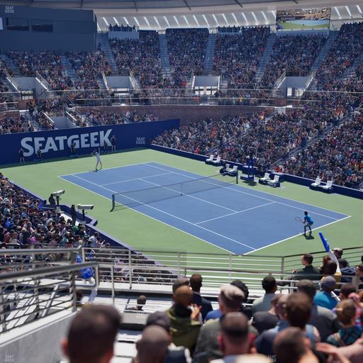 Grandstand at the Billie Jean King Tennis Center - Section 120 Seat View