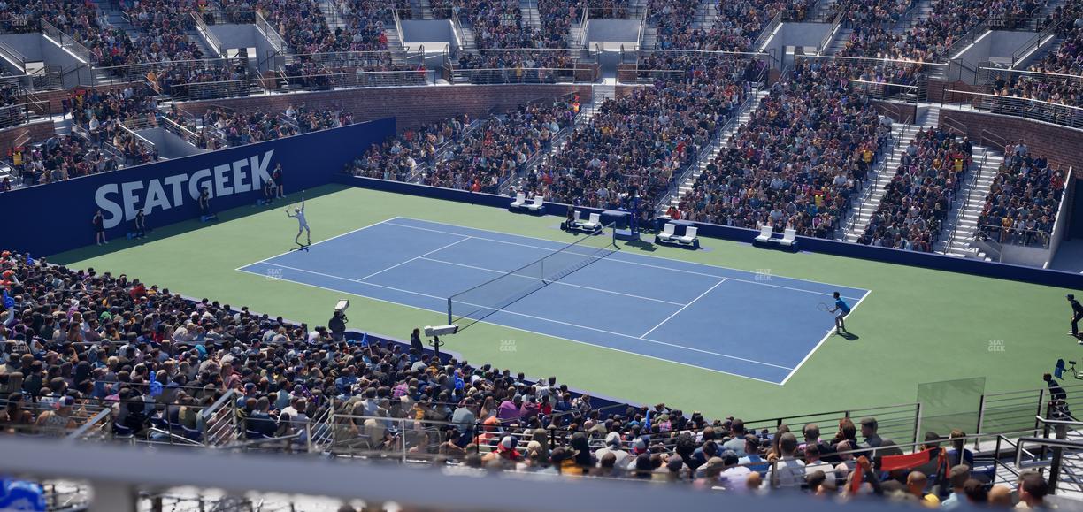 Grandstand at the Billie Jean King Tennis Center - Section 122 A Seat View