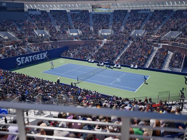 Grandstand at the Billie Jean King Tennis Center - Section 122 A Seat View Grandstand at the Billie Jean King Tennis Center - Section 122 A Seat View