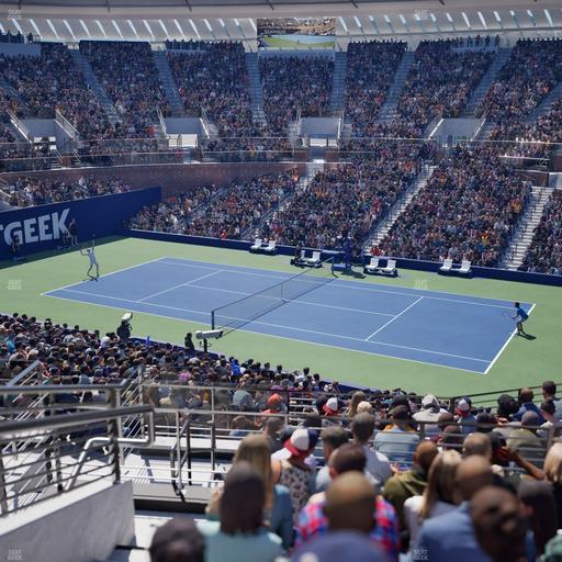 Grandstand at the Billie Jean King Tennis Center - Section 122 Seat View