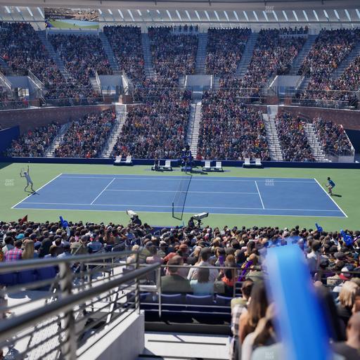 Grandstand at the Billie Jean King Tennis Center - Section 124 Seat View