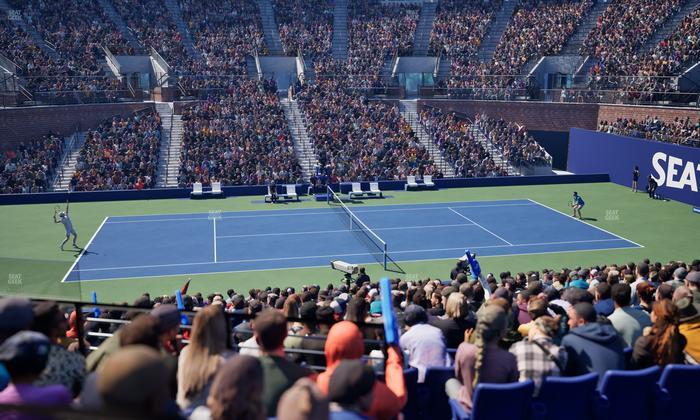 Grandstand at the Billie Jean King Tennis Center - Section 125 Seat View