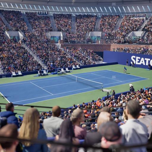 Grandstand at the Billie Jean King Tennis Center - Section 127 Seat View