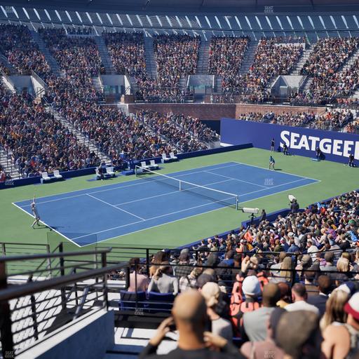 Grandstand at the Billie Jean King Tennis Center - Section 128 Seat View