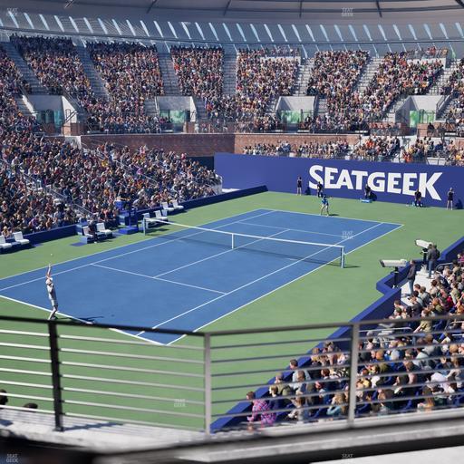 Grandstand at the Billie Jean King Tennis Center - Section 129 Seat View