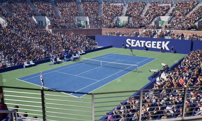 Grandstand at the Billie Jean King Tennis Center - Section 129 Seat View