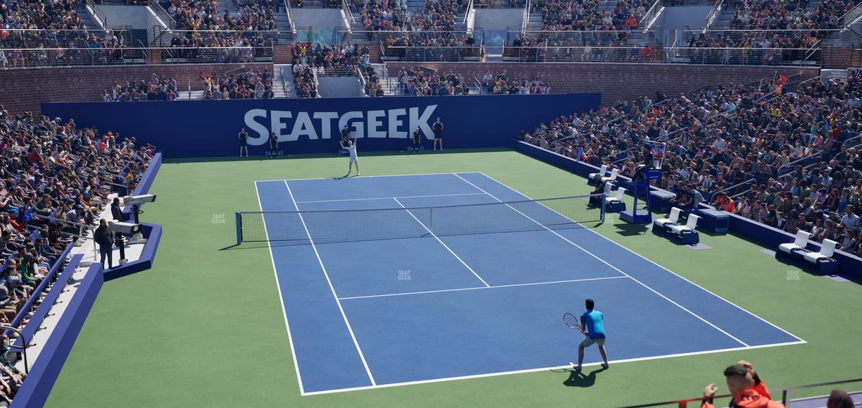 Grandstand at the Billie Jean King Tennis Center - Section 13 A Seat View