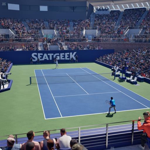 Grandstand at the Billie Jean King Tennis Center - Section 13 A Seat View
