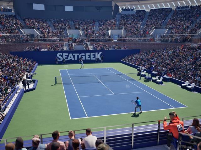 Grandstand at the Billie Jean King Tennis Center - Section 13 A Seat View Grandstand at the Billie Jean King Tennis Center - Section 13 A Seat View