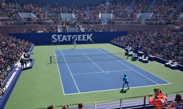 Grandstand at the Billie Jean King Tennis Center - Section 13 A Seat View