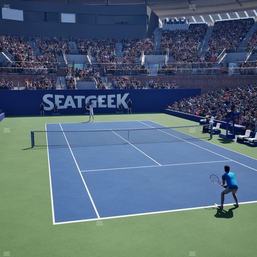 Grandstand at the Billie Jean King Tennis Center - Section 13 Seat View