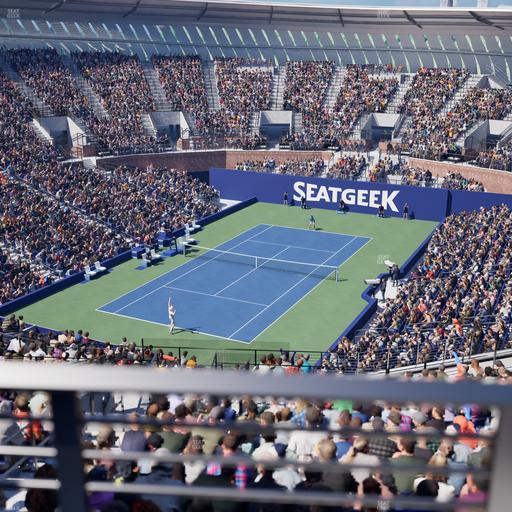 Grandstand at the Billie Jean King Tennis Center - Section 130 A Seat View