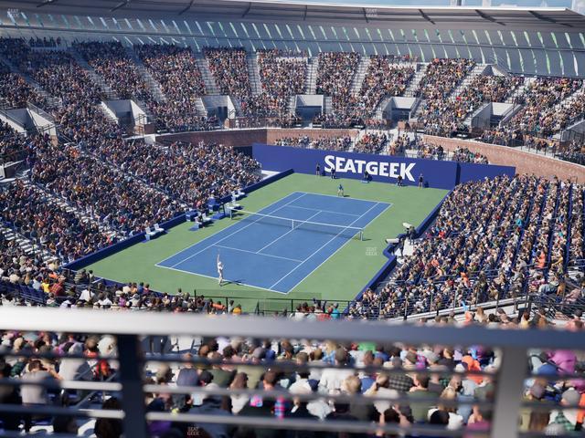 Grandstand at the Billie Jean King Tennis Center - Section 130 A Seat View Grandstand at the Billie Jean King Tennis Center - Section 130 A Seat View