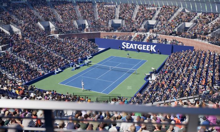 Grandstand at the Billie Jean King Tennis Center - Section 130 A Seat View