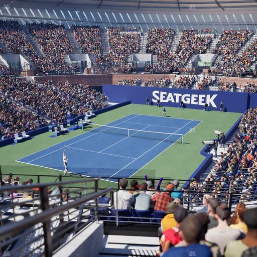 Grandstand at the Billie Jean King Tennis Center - Section 130 Seat View