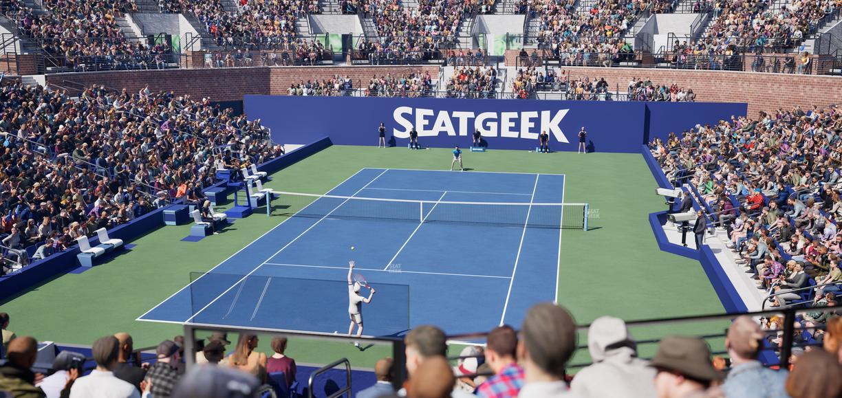 Grandstand at the Billie Jean King Tennis Center - Section 131 Seat View