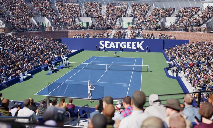 Grandstand at the Billie Jean King Tennis Center - Section 131 Seat View