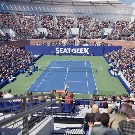 Grandstand at the Billie Jean King Tennis Center - Section 132 Seat View