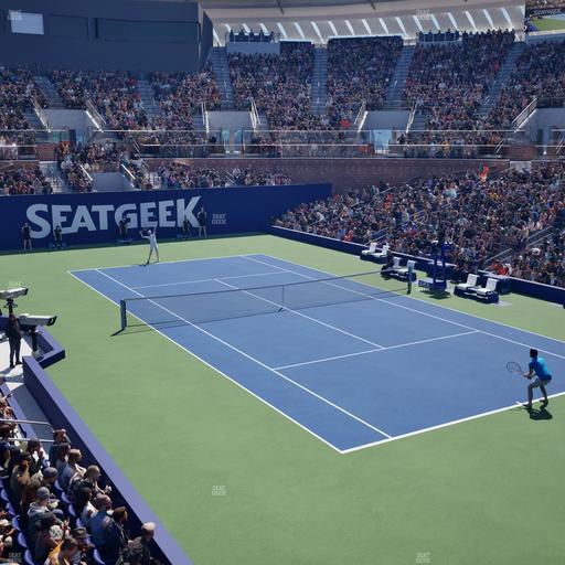 Grandstand at the Billie Jean King Tennis Center - Section 14 A Seat View