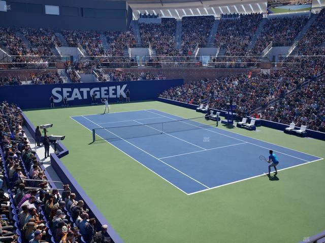 Grandstand at the Billie Jean King Tennis Center - Section 14 A Seat View Grandstand at the Billie Jean King Tennis Center - Section 14 A Seat View