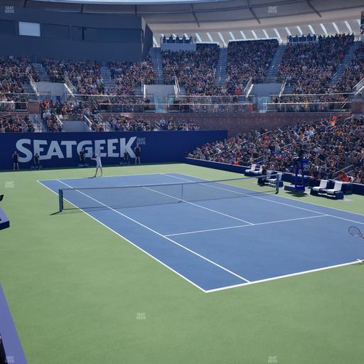 Grandstand at the Billie Jean King Tennis Center - Section 14 Seat View