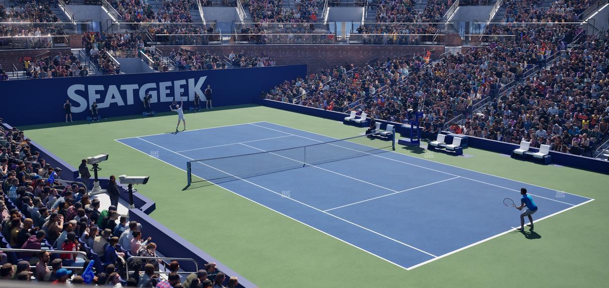Grandstand at the Billie Jean King Tennis Center - Section 15 A Seat View