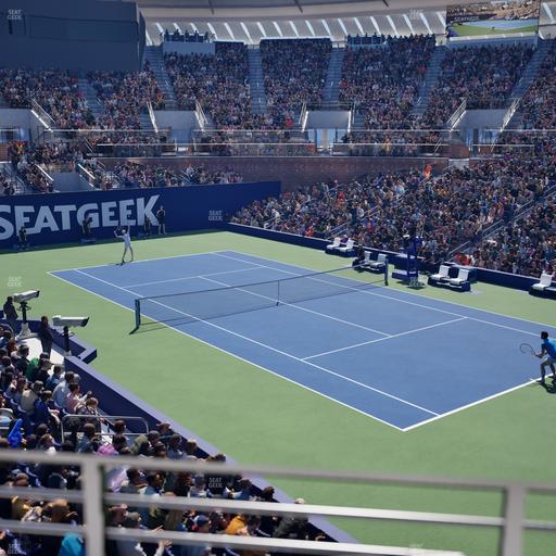 Grandstand at the Billie Jean King Tennis Center - Section 15 A Seat View