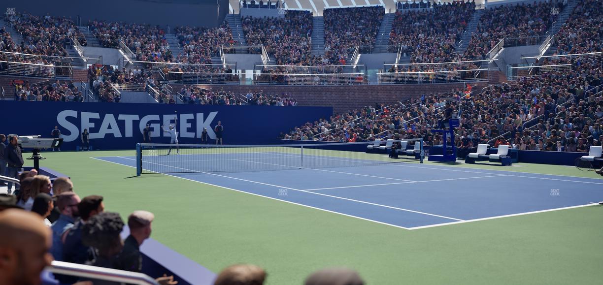 Grandstand at the Billie Jean King Tennis Center - Section 15 Seat View