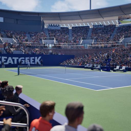 Grandstand at the Billie Jean King Tennis Center - Section 15 Seat View
