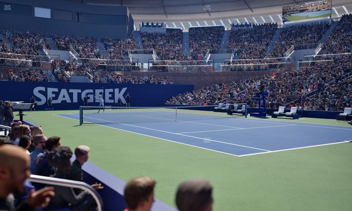Grandstand at the Billie Jean King Tennis Center - Section 15 Seat View