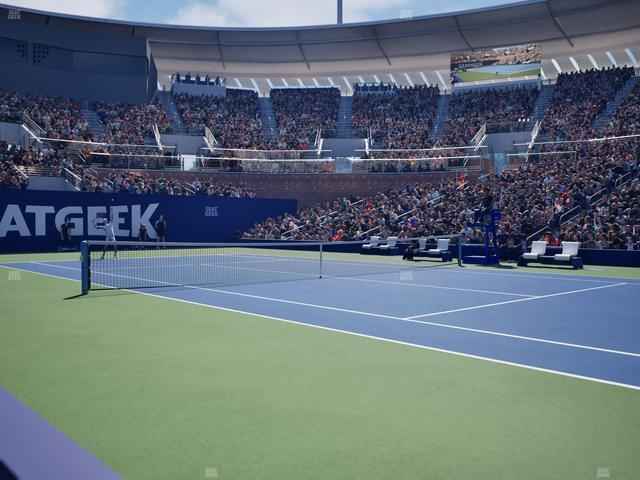 Grandstand at the Billie Jean King Tennis Center - Section 16 Seat View Grandstand at the Billie Jean King Tennis Center - Section 16 Seat View