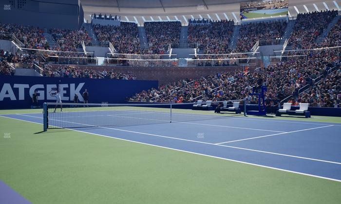 Grandstand at the Billie Jean King Tennis Center - Section 16 Seat View