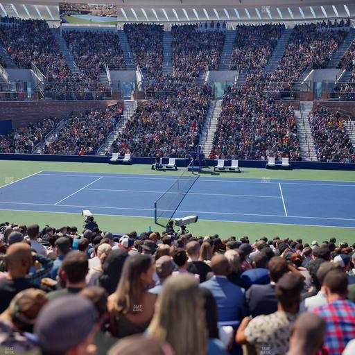 Grandstand at the Billie Jean King Tennis Center - Section 17 A Seat View